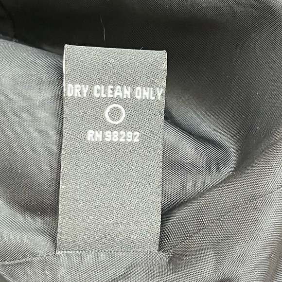 Tibi Metallic Jacquard Sleeveless Sheath Cocktail Dress in Black Silver, Size 10 - Picture 11 of 11